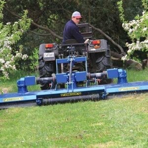 Flat Deck Triple Rotor Rapier Orchard Mowers